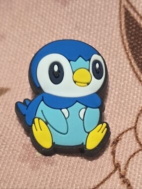 3/$10 Piplup Croc Charm – Cute Cartoon Pokémon Jibbit